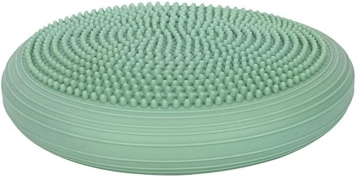 Inflated Wobble Cushion, Flexible Seating for Classroom Elementary, Wiggle Seat for Sensory, 13in Diameter Yoga Balance Disc Cushion Core Balance Disc