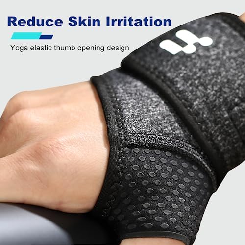 Carpal Tunnel Wrist Brace, Soft Thumb Opening for All-Day Wear & Support
