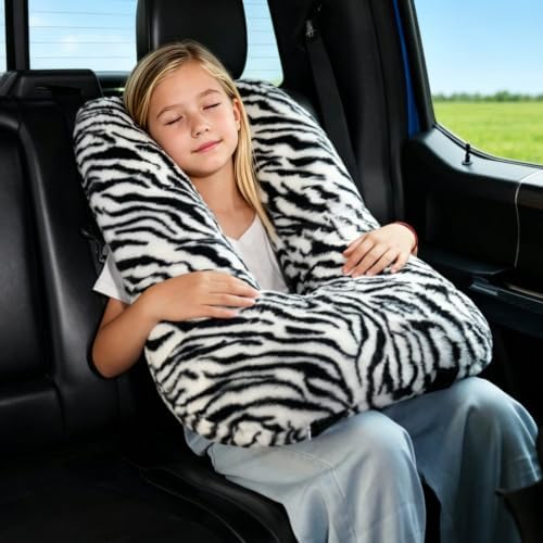 Atablyn Neck Pillow for Kids & Adults, Travel Pillow for Sleeping on Airplane & Long Car Rides - Ergonomic Head and Neck Support for Travel and Home Office