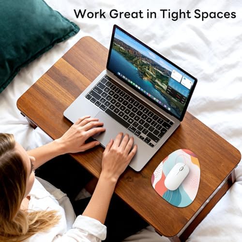 Water Drop Mouse Pad 7.3x8in Non-Slip for Laptop, Sea Turtle
