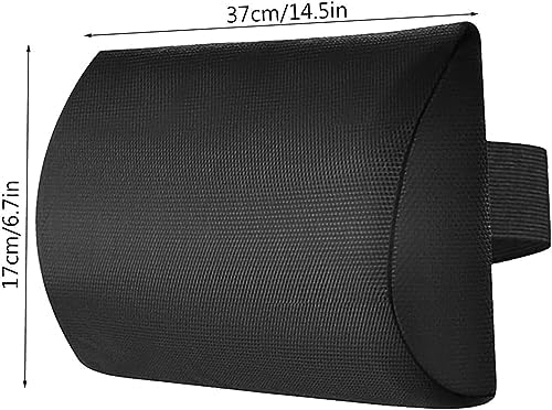 Chaise Lounge Neck Support Pillow with Adjustable Strap,Ergonomic Headrest Pillow Portable Bolster Cushion for Patio Backyard Beach Pool Garden Recliner (Dark Green)