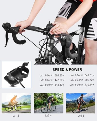 Bike Trainer, Magnetic Bicycle Stationary Stand for Indoor Exercise Riding