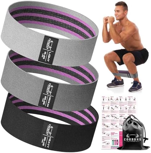 Fabric Resistance Bands for Working Out
