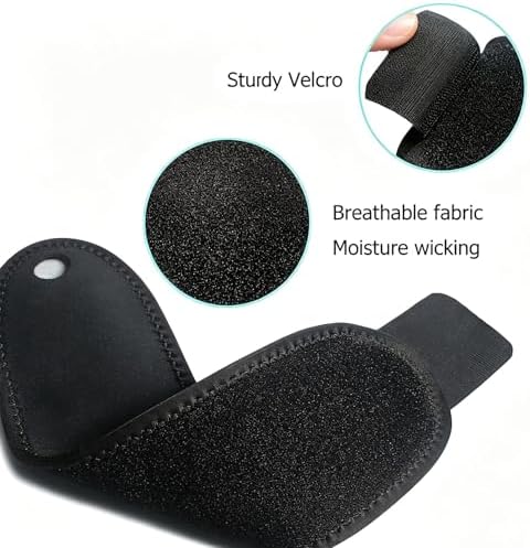 YUNYILAN Wrist Brace Wrist Wraps for Carpal Tunnel 2 Pack Wrist Brace Compression Straps Hand Support, Adjustable Wrist Support for Arthritis and Tendinitis, Joint Pain Relief (Black)