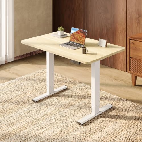 SANODESK One-Piece 40 x 24'' Electric Height Adjustable Standing Desk