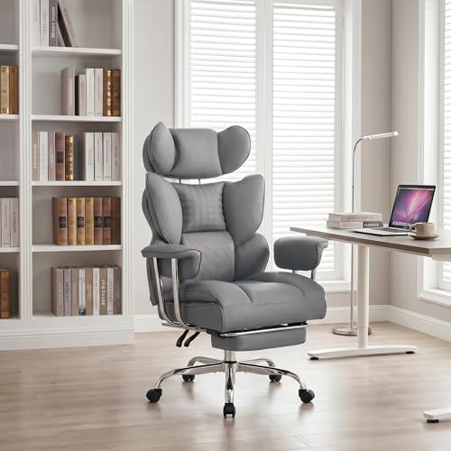 Big and Tall Office Chair 400 LBS, for Adults, Home Office