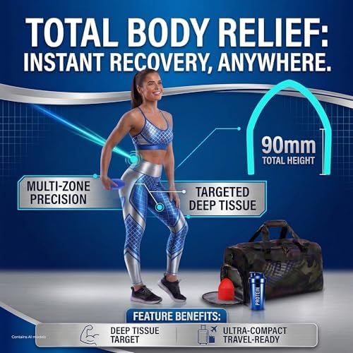 Muscle Trigger Silicone Barbell-Mounted Trigger Point Massage Tool for Back, Neck, Shoulders, Feet & Plantar Fasciitis Relief, Myofascial Release and Deep Tissue Muscle Recovery for Home and Gym