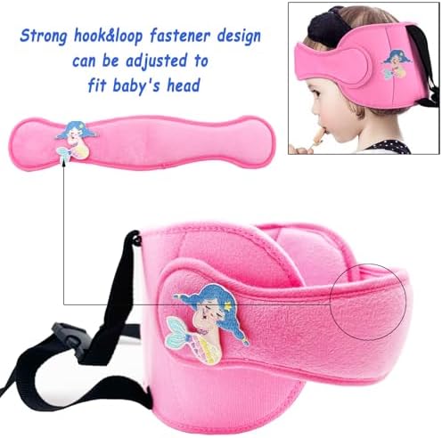 Car Seat Head Support for Child,Adjustable Headband Strap,Head Support Band