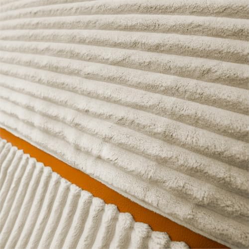 Big Joe Turnabout 3-in-1 Convertible Bean Bag Chair, Vanilla Latte
