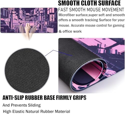 Large Mouse Pad Office Desk Pad Gaming, Kyoto