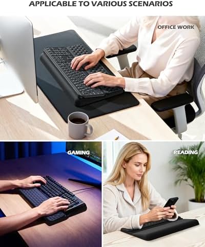 Wrist Rest for Computer Keyboard, Keyboard pad with Wrist Support