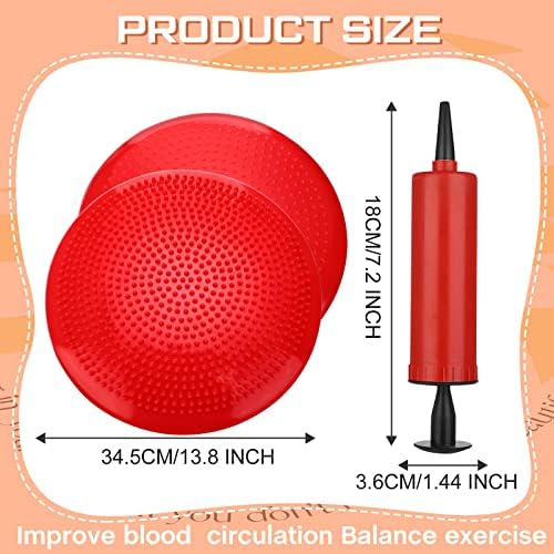 Amylove Wiggle Seat Inflated Wobble Cushion for Sensory Kid