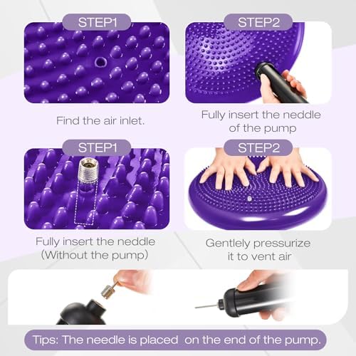 Amylove Wiggle Seat Inflated Wobble Cushion for Sensory Kid