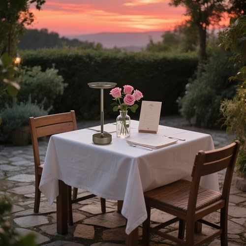 1 Pack Cordless Table Lamps Rechargeable, 5000mAh LED Table Light