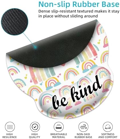 Inspirational Ergonomic Mouse Pad with Wrist Rest for Desk Work Office