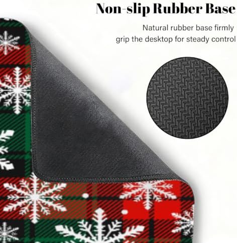 Christmas Large Mouse Pad Non-Slip Rubber Long Gaming Desk Mat