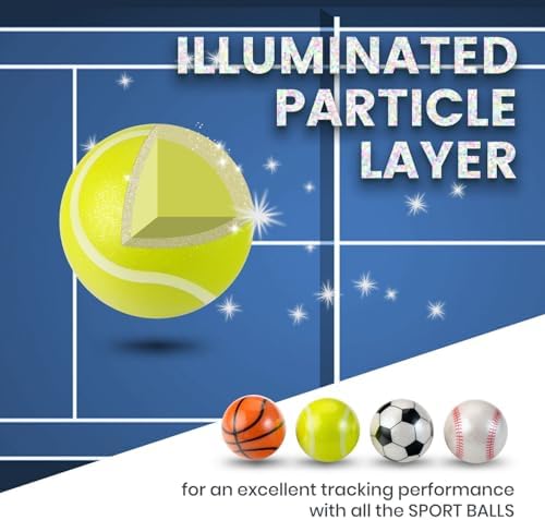 Perixx PERIPRO-303 TNB 1.34 inches Matte Sports Trackball - Fun Novelty Tennis Ball Design - Compatible for M570, M575, PERIMICE-517/520/717/720, and Other 1.34 inches Trackball Mouse