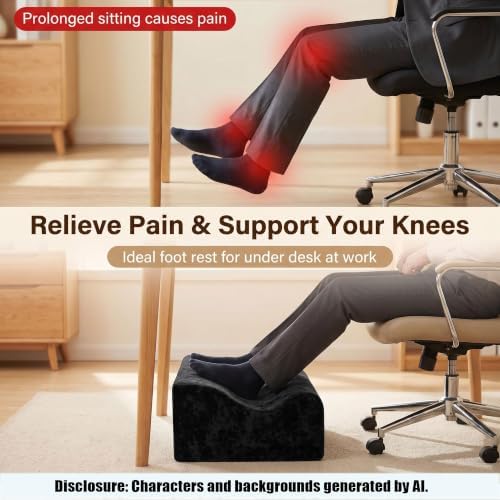 Foot Rest for Under Desk at Work,