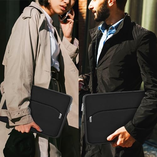 Laptop Sleeve 17 inch, Portable Monitor Protective Cover with Front Pocket