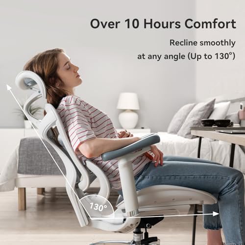 SIHOO Doro C300 Ergonomic Office Chair with Ultra Soft 3D Armrests