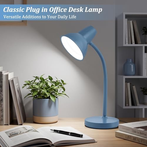 LED Desk Lamps for Home Office, Flexible Gooseneck Eye-Caring Study Lamps