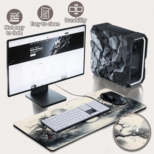 Gaming Mouse Pad, Large Mouse Pads for Desk, Mousepad Desk Matt for Desktop