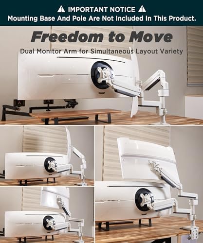 ULTRARM Heavy Duty Extension Arm Accessory for MA20PW-S Do Not Use Alone