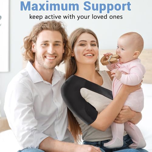 Shoulder Brace for Women, Shoulder Compression Sleeve, Adjustable and Can be Worn Under Clothes, Rotator Cuff for Pain Relief (Left shoulder women)