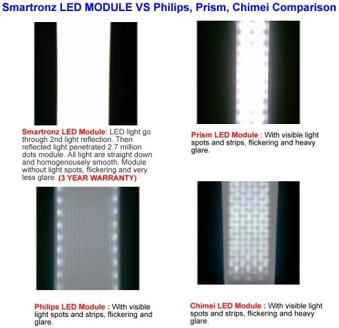 LA-E808 Eye Protection LED Desk Lamp (2.7 Million LED Light Beam Emulated Natural Sunlight), White Color Model