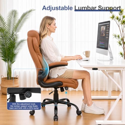 Big and Tall Office Chair, Heavy Duty Ergonomic Office Desk Chair Set of 5