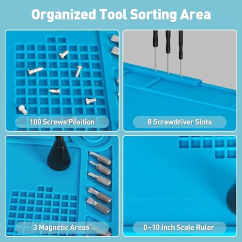 Helping Hands Soldering Station, 10X Magnifying Glass with Light