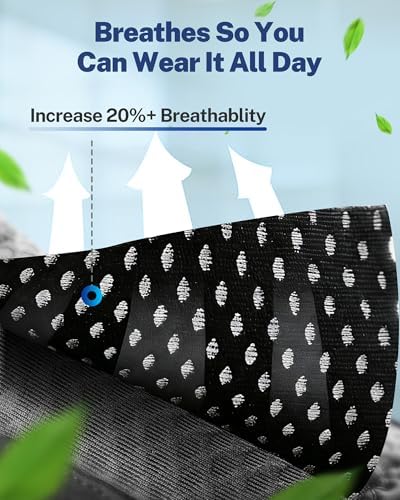 Quick Adjust Carpal Tunnel Wrist Brace, Open Thumb Opening for All-Day Wear