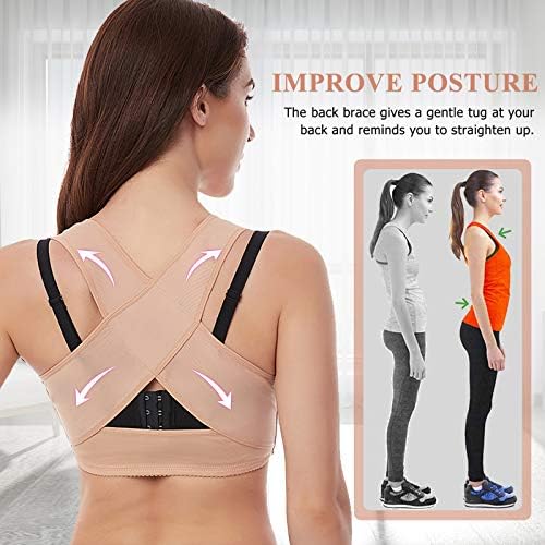 Werena Women Posture Corrector Back Brace Support Bra Shaper Vest Sleeveless Shapewear Tops