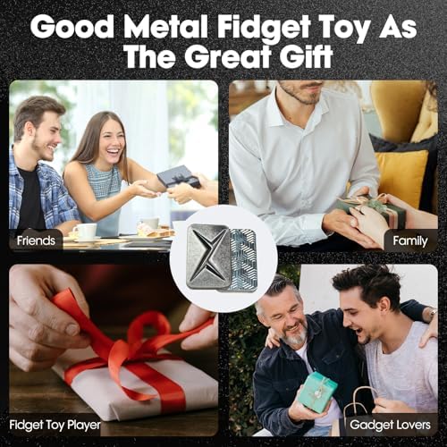 Infinite Fidget Slider Metal Magnetic Haptic Fidget Toys for Adults