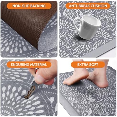 Mattitude Kitchen Mat, Waterproof Non-Slip Standing Mats and Rugs
