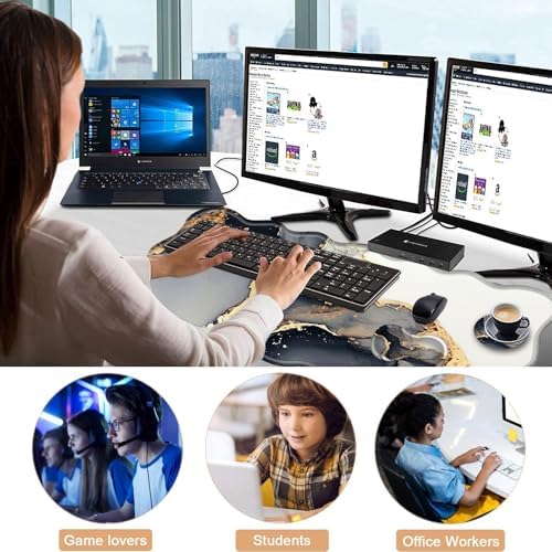 Mouse Pad with Wrist Support + Desk Mat + Coaster 3 in 1 Set, XL Large Gaming Mousepad Ergonomic Mouse Pads for Desk Computer Laptop Office,Black Gold Marble