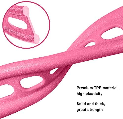 Pedal Resistance Bands with Handles Exercise Bands Multifunction Tension Rope Fitness for Working Out Arm Abs Legs Stretch Bands