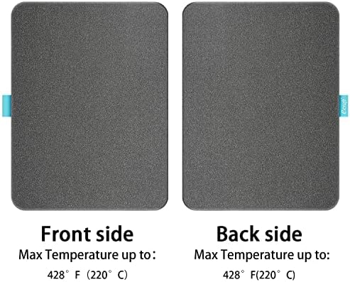 Heat Press Mat for Cricut Easypress: Ecraft 13" x 17" Double-Sided Heating Ironing Mats for Craft Insulation Transfer HTV Vinyl