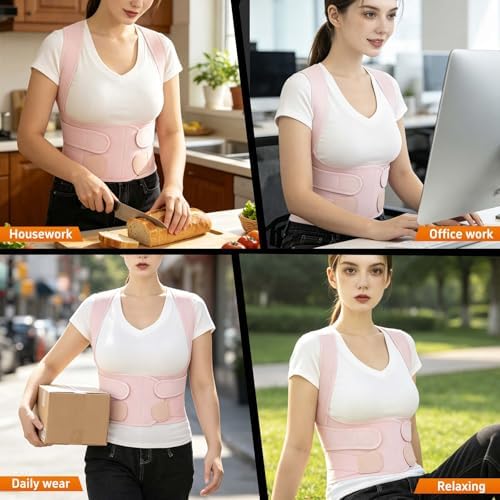Posture Corrector for Women and Men Back Brace Straightener Hunchback