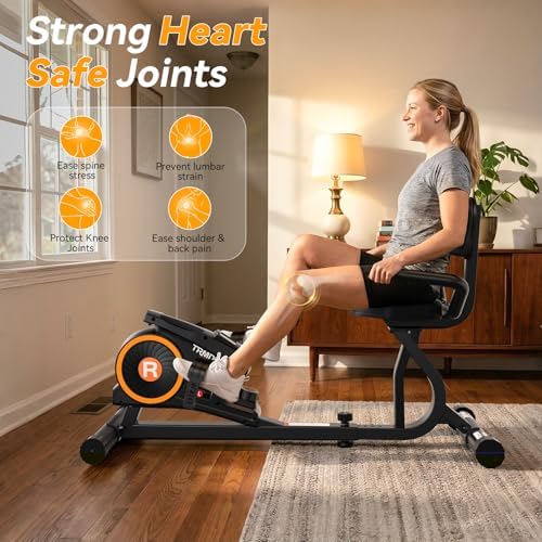 Recumbent Exercise Bike with Magnetic Resistance for Home