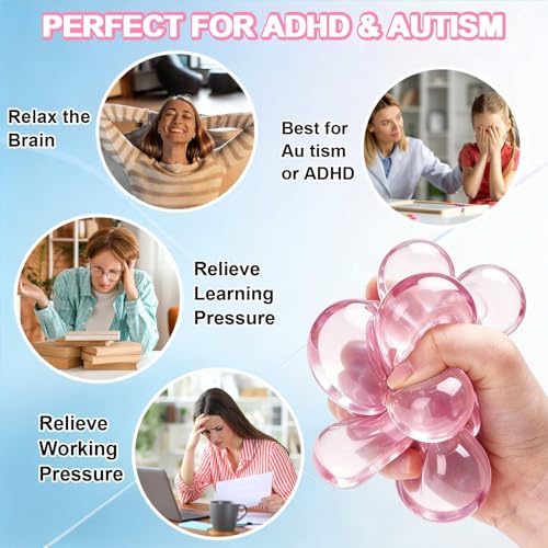 Slow Rising Squeeze Toy, Soft Squishy Fidget Toy, Fun Gift for Teens and Adults