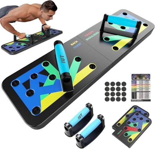 Push Up Board,Foldable Pushup Board for Man,Portable 30 in 1 Push Up Bar