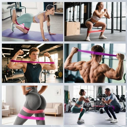 LEEKEY Resistance Bands Set for Pull Up Assistance & Exercise