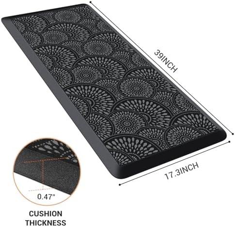 Mattitude Kitchen Mat, Waterproof Non-Slip Standing Mats and Rugs