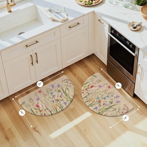 KIMODE Kitchen Mats for Floor Anti Fatigue, Cushioned Kitchen Floor Mats