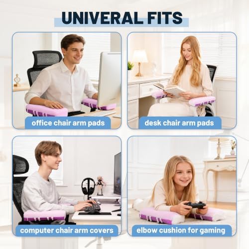 SPRING SEAON Office Chair Arm Covers Pads Premium Desk Chair Elbow Pads