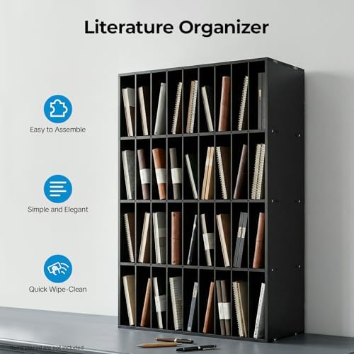 36 Slots Literature Organizer, Mail Organizer for Classroom/Office/Home