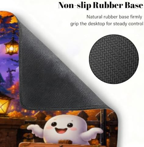 Halloween Large Mouse Pad Non-Slip Rubber Long Gaming Desk Mat