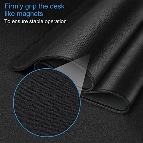 Mouse Pad Gaming, Extra Large Mousepad with Stitched Edges, Non-Slip Base