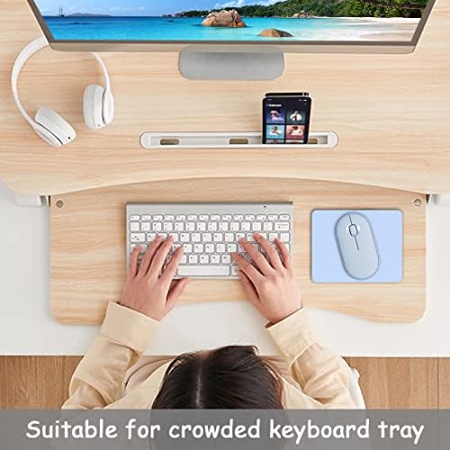 Dapesuom Small Mouse Pad, 5 x 6 Inch Thick Rubber Premium-Textured Non-Slip Portable & Washable Mini Mouse Mat for Women Men Wireless Laptops Keyboard Tray Gaming Work Computer Office Travel, Sky Blue